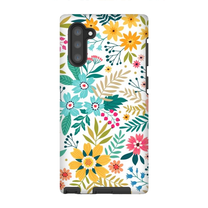 Galaxy Note 10 StrongFit Bloomy Garden by ArtsCase