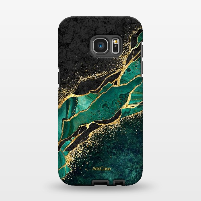 Galaxy S7 EDGE StrongFit Emeral Pool by ArtsCase