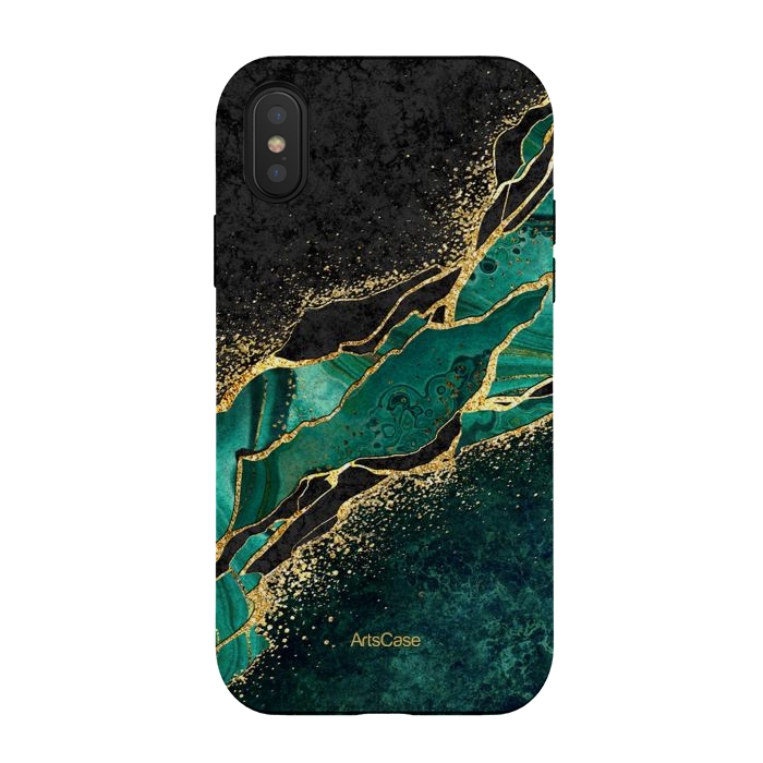 iPhone Xs / X StrongFit Emeral Pool by ArtsCase