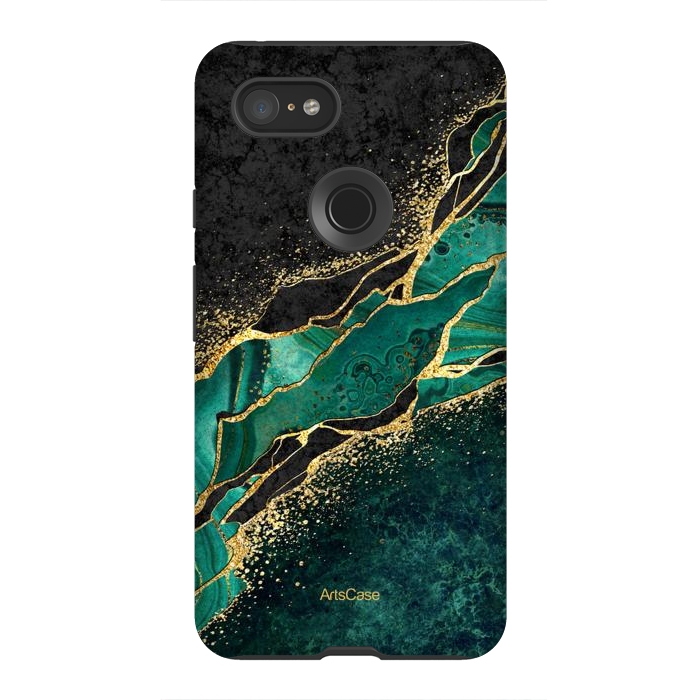 Pixel 3XL StrongFit Emeral Pool by ArtsCase