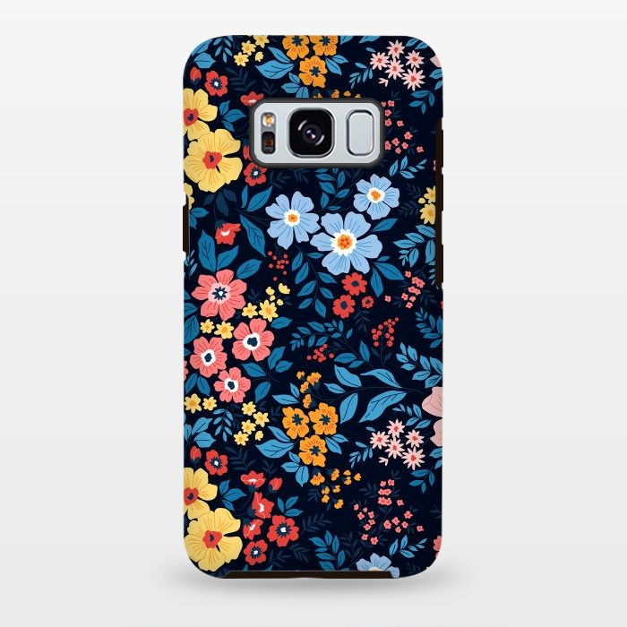 Galaxy S8 plus StrongFit Flowers in the Darkness by ArtsCase