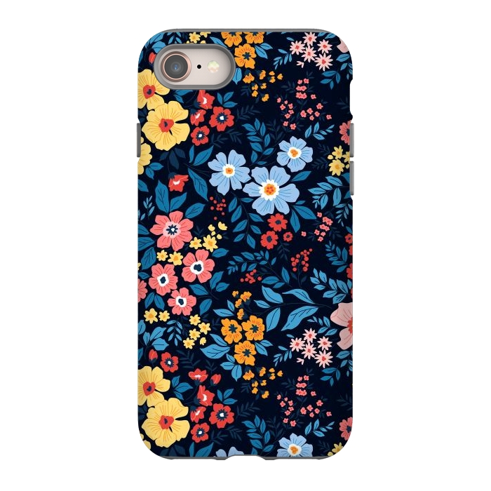 iPhone 8 StrongFit Flowers in the Darkness by ArtsCase