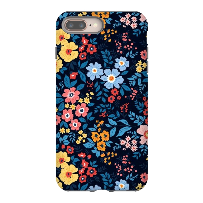 iPhone 8 plus StrongFit Flowers in the Darkness by ArtsCase