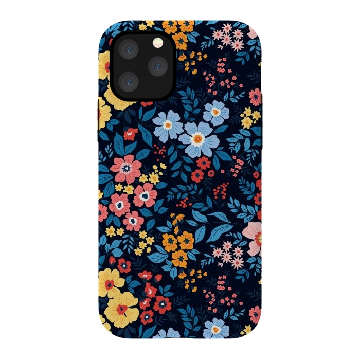 iPhone 11 Pro StrongFit Flowers in the Darkness by ArtsCase