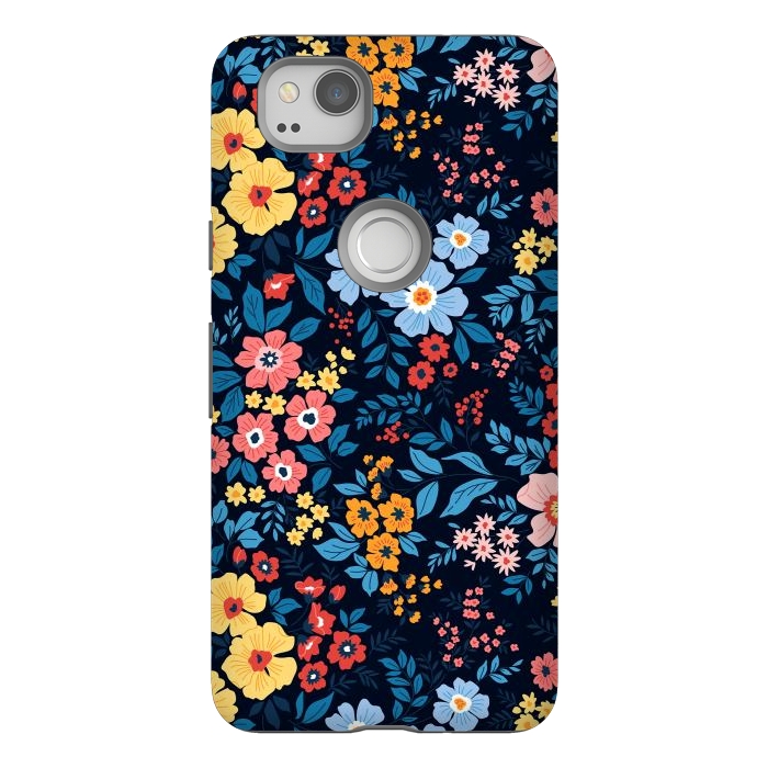 Pixel 2 StrongFit Flowers in the Darkness by ArtsCase