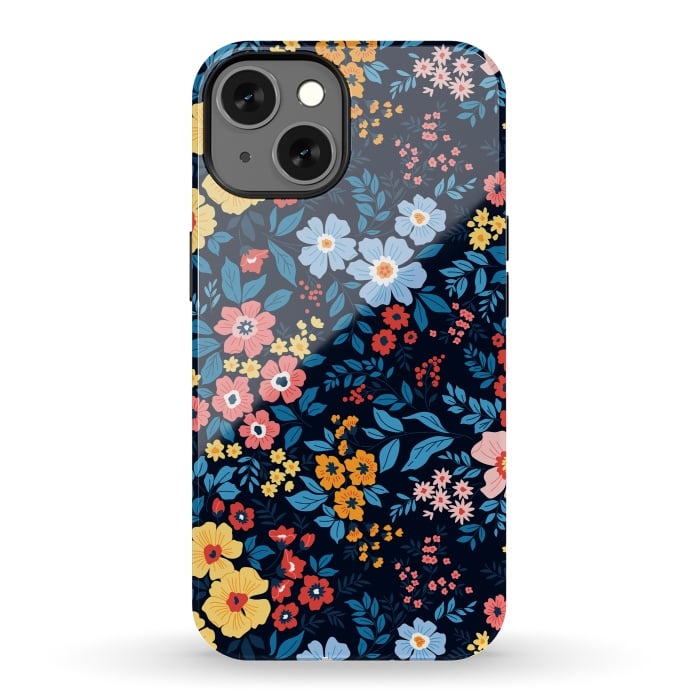 iPhone 13 StrongFit Flowers in the Darkness by ArtsCase