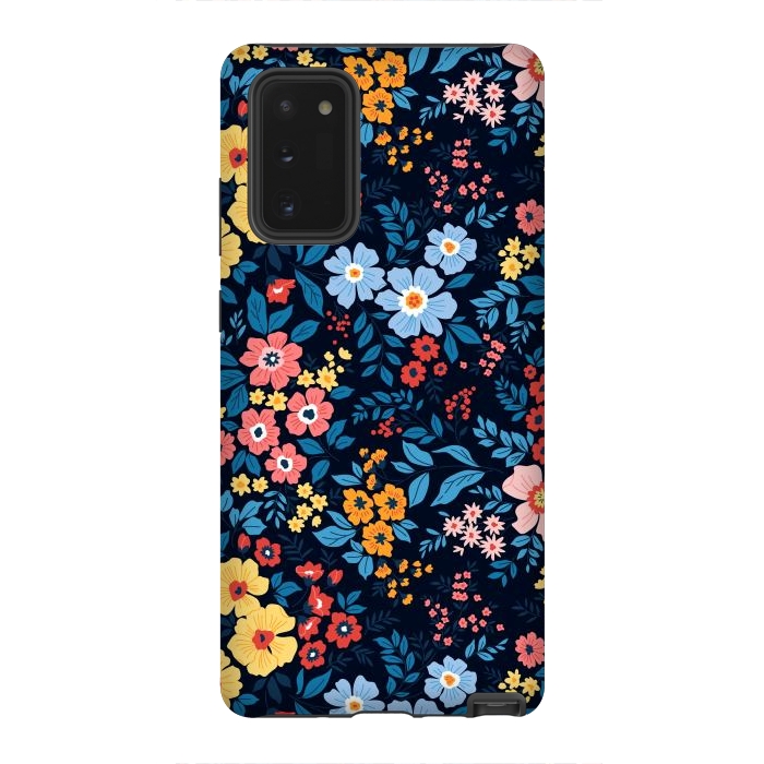 Galaxy Note 20 StrongFit Flowers in the Darkness by ArtsCase