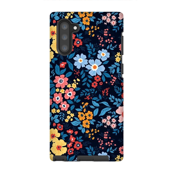 Galaxy Note 10 StrongFit Flowers in the Darkness by ArtsCase