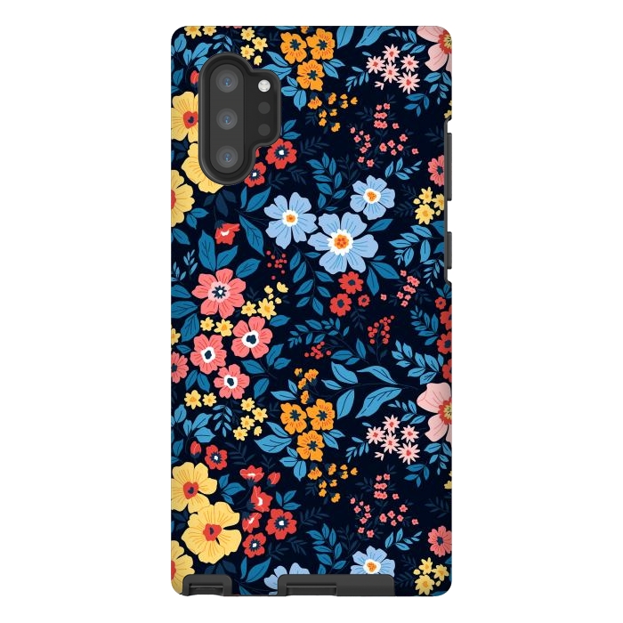 Galaxy Note 10 plus StrongFit Flowers in the Darkness by ArtsCase