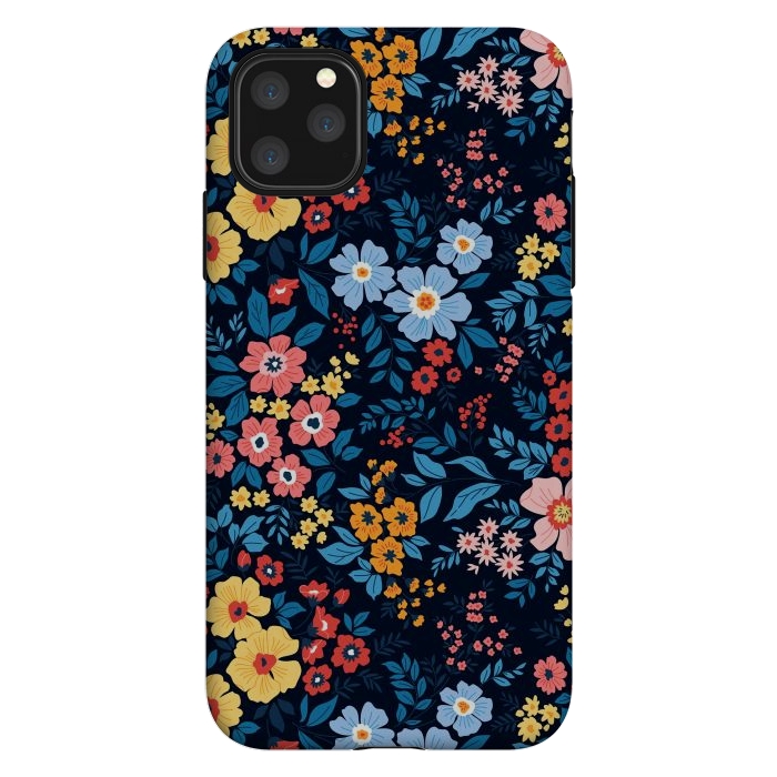 iPhone 11 Pro Max StrongFit Flowers in the Darkness by ArtsCase