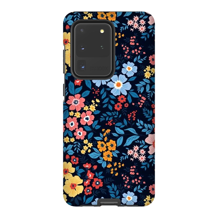 Galaxy S20 Ultra StrongFit Flowers in the Darkness by ArtsCase
