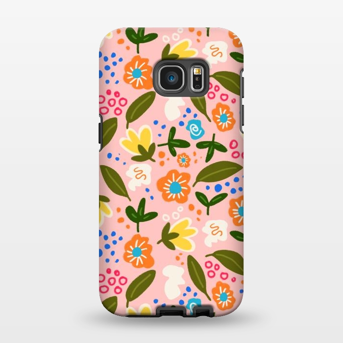 Galaxy S7 EDGE StrongFit Like Wildflowers by Uma Prabhakar Gokhale