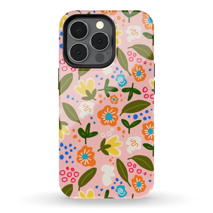 iPhone 13 pro StrongFit Like Wildflowers by Uma Prabhakar Gokhale