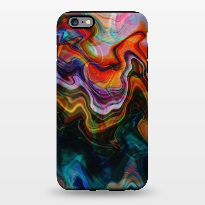 iPhone 6/6s plus StrongFit Digitalart Abstract Marbling G596 by Medusa GraphicArt
