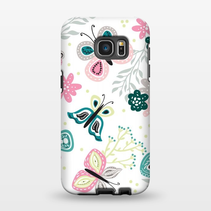 Galaxy S7 EDGE StrongFit Give me Butterflies by ArtsCase
