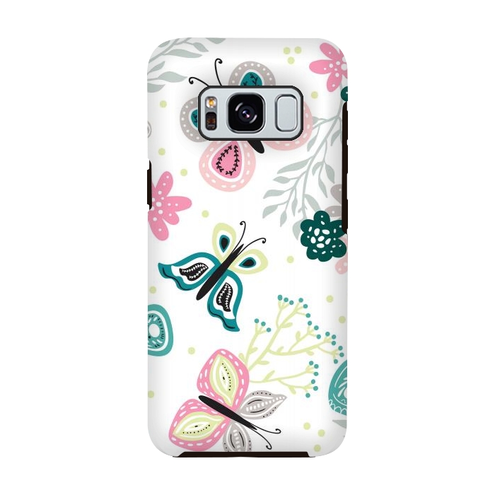 Galaxy S8 StrongFit Give me Butterflies by ArtsCase