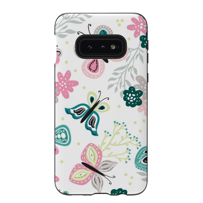 Galaxy S10e StrongFit Give me Butterflies by ArtsCase