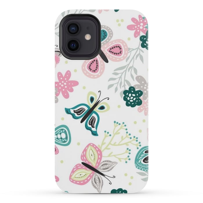 iPhone 12 mini StrongFit Give me Butterflies by ArtsCase