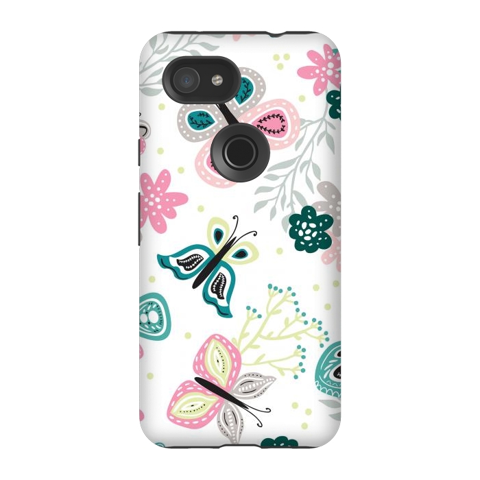Pixel 3A StrongFit Give me Butterflies by ArtsCase