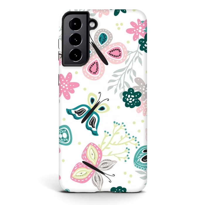 Galaxy S21 StrongFit Give me Butterflies by ArtsCase