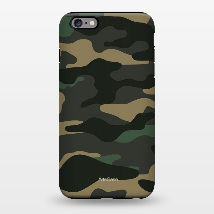 iPhone 6/6s plus StrongFit Green Camo by ArtsCase