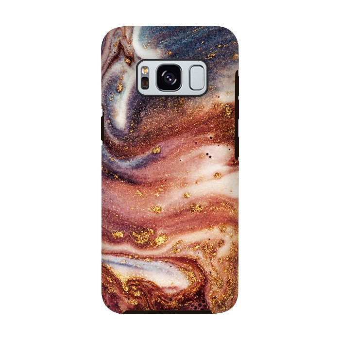 Galaxy S8 StrongFit Marble Sand by ArtsCase
