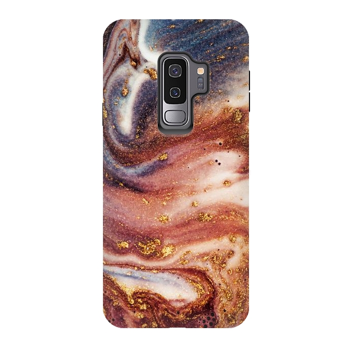 Galaxy S9 plus StrongFit Marble Sand by ArtsCase