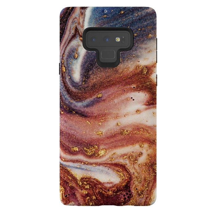 Galaxy Note 9 StrongFit Marble Sand by ArtsCase