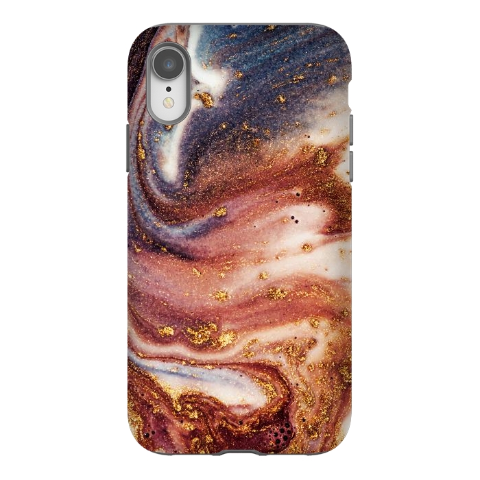 iPhone Xr StrongFit Marble Sand by ArtsCase