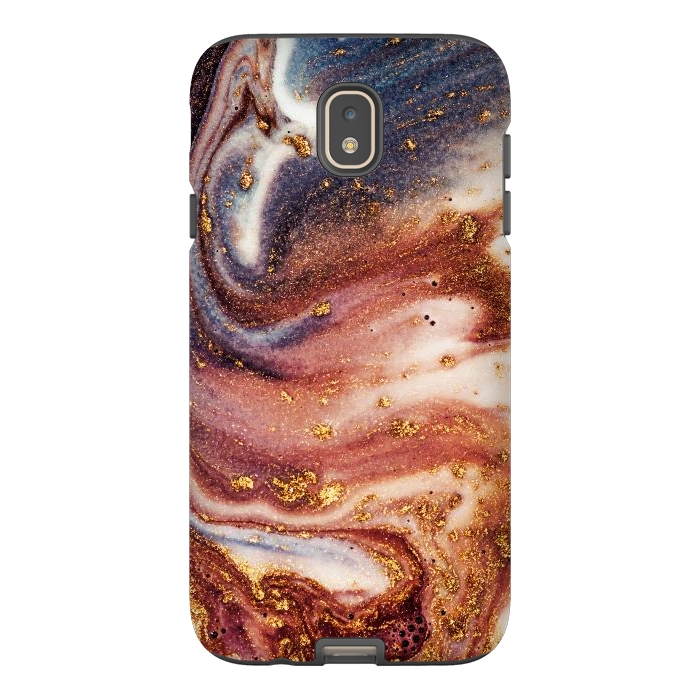 Galaxy J7 StrongFit Marble Sand by ArtsCase
