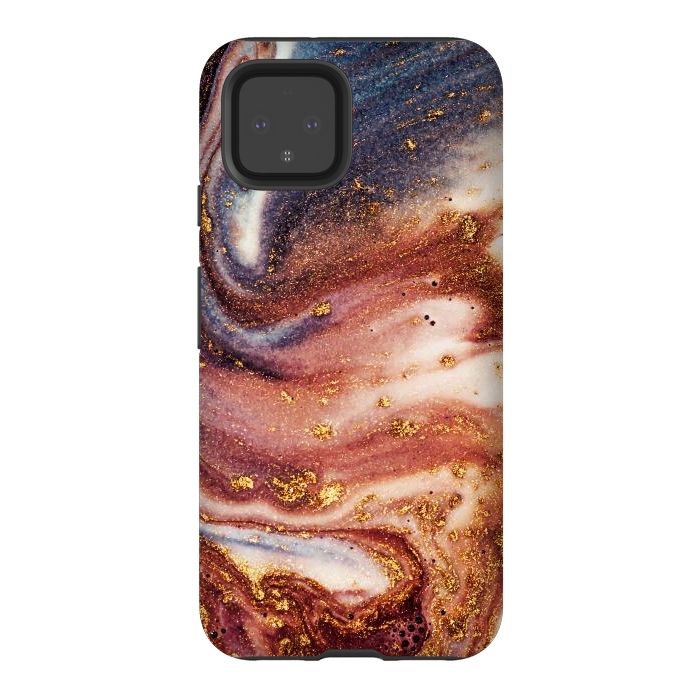 Pixel 4 StrongFit Marble Sand by ArtsCase