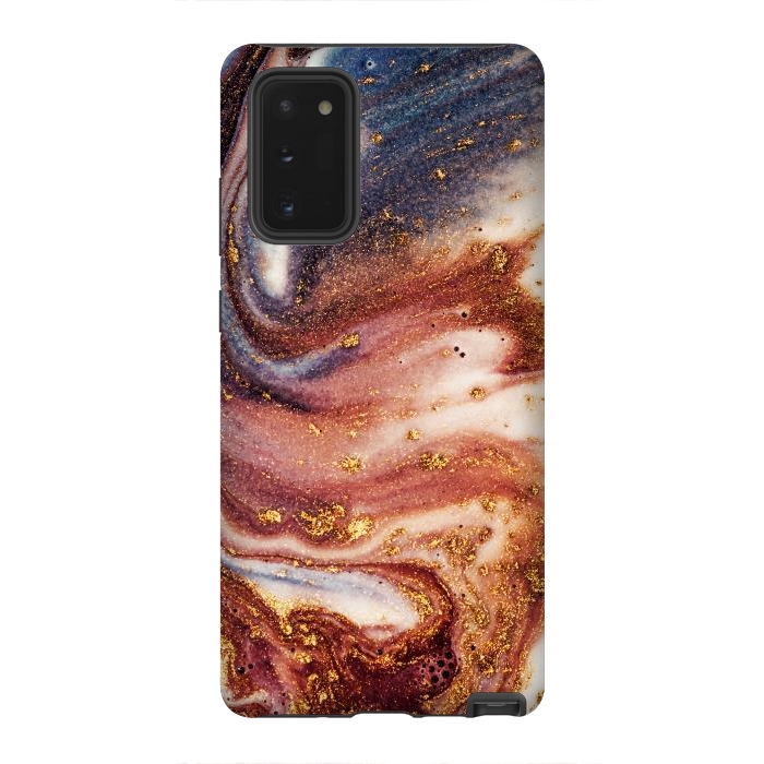 Galaxy Note 20 StrongFit Marble Sand by ArtsCase