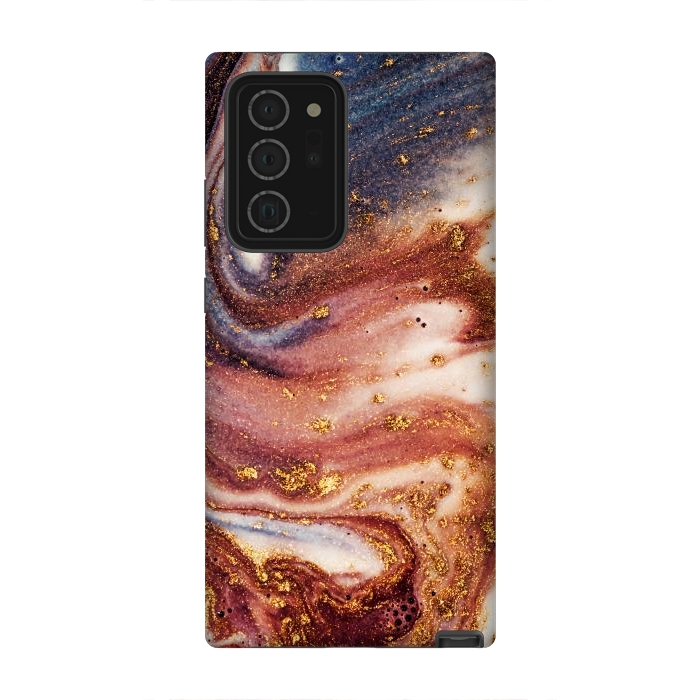 Galaxy Note 20 Ultra StrongFit Marble Sand by ArtsCase