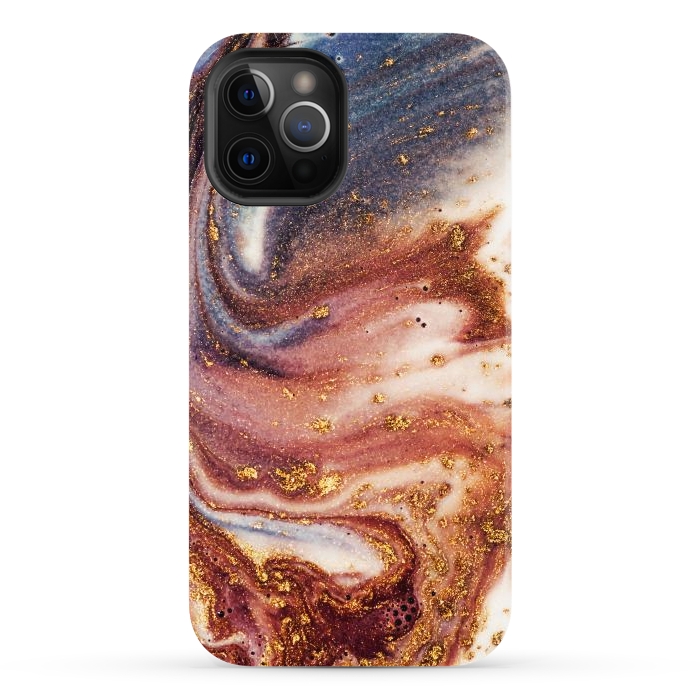 iPhone 12 Pro Max StrongFit Marble Sand by ArtsCase