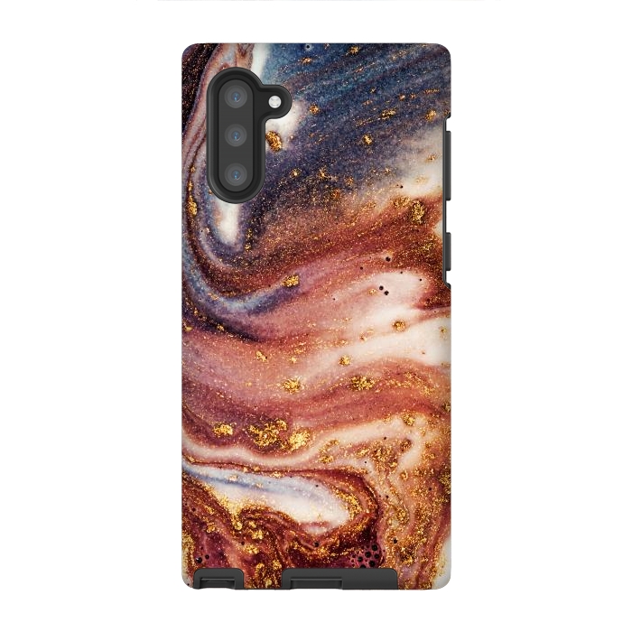 Galaxy Note 10 StrongFit Marble Sand by ArtsCase