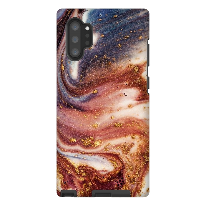 Galaxy Note 10 plus StrongFit Marble Sand by ArtsCase