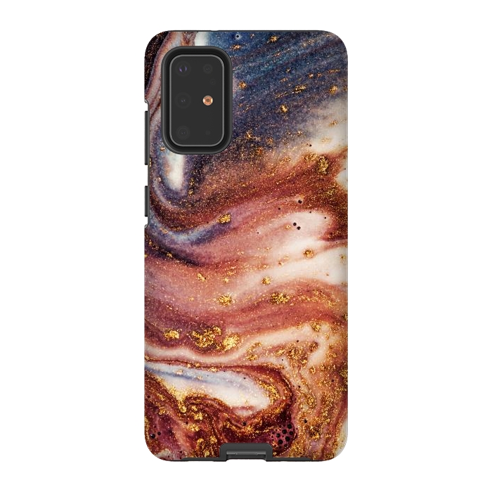 Galaxy S20 Plus StrongFit Marble Sand by ArtsCase