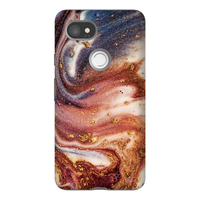 Pixel 2XL StrongFit Marble Sand by ArtsCase