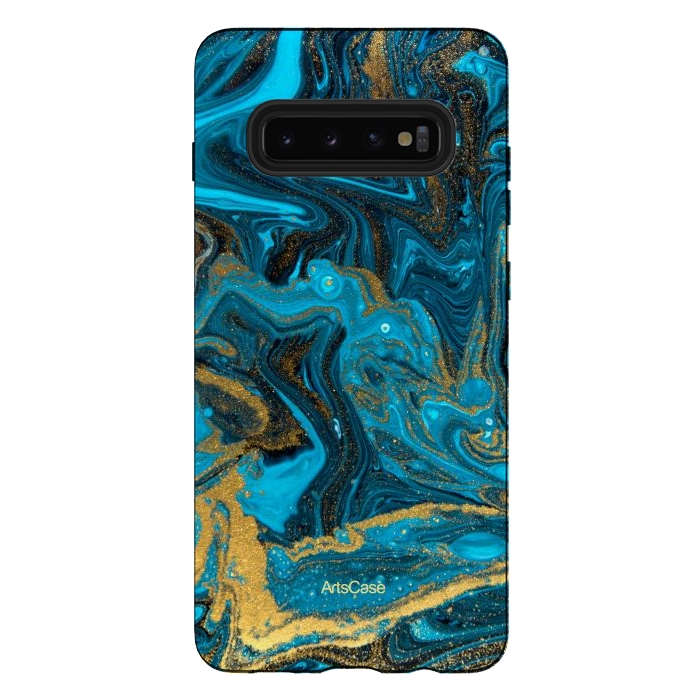 Galaxy S10 plus StrongFit Mystic River by ArtsCase