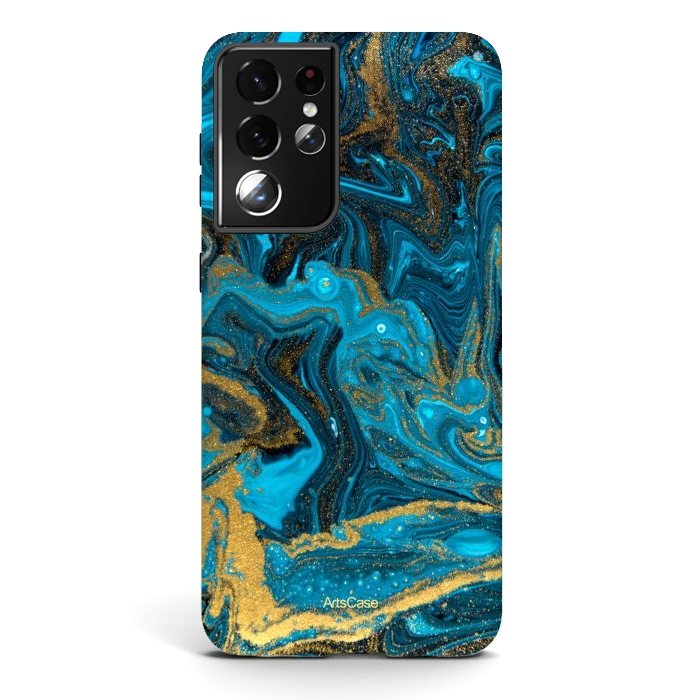 Galaxy S21 ultra StrongFit Mystic River by ArtsCase