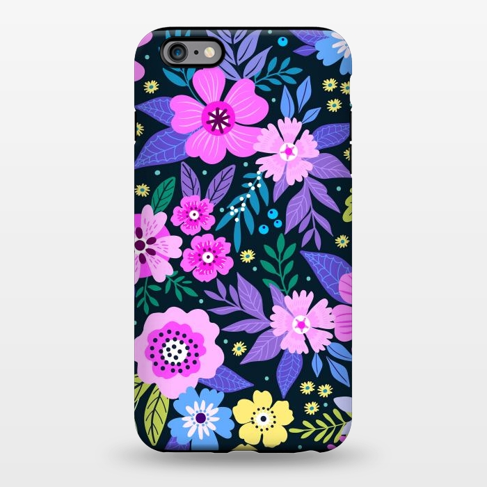 iPhone 6/6s plus StrongFit Pink Multicolor WildFlowers at Best by ArtsCase