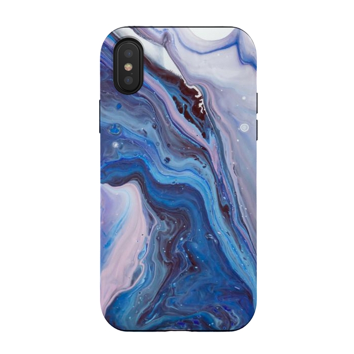 iPhone Xs / X StrongFit Ocean Waves by ArtsCase