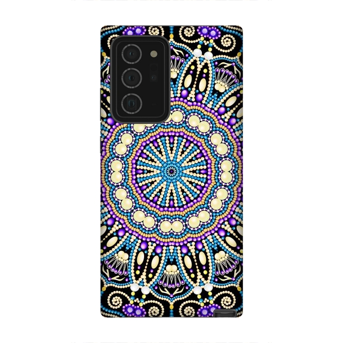 Galaxy Note 20 Ultra StrongFit Ornament Bright Mandala by ArtsCase