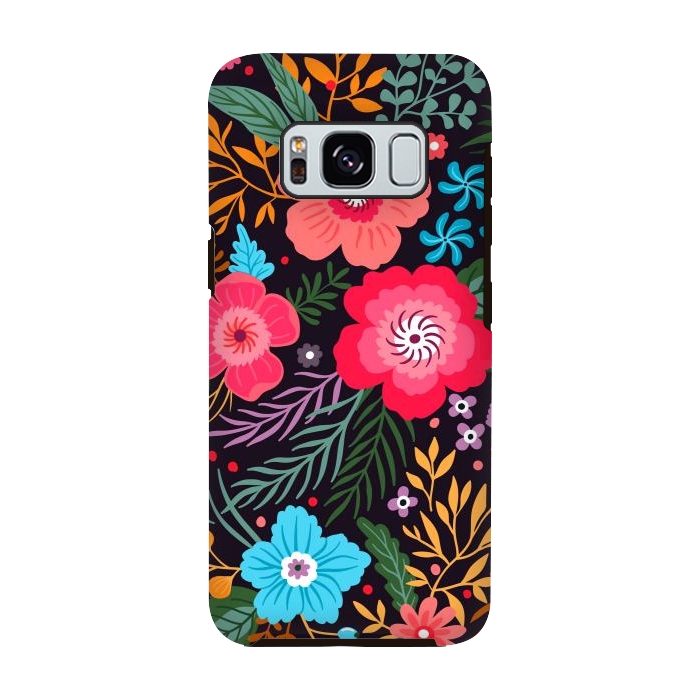 Galaxy S8 StrongFit In love with the flowers by ArtsCase