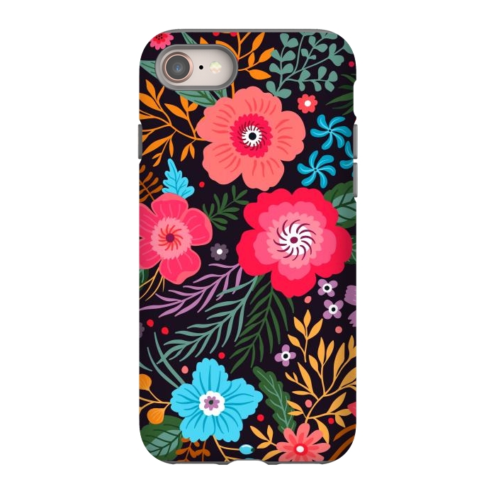 iPhone 8 StrongFit In love with the flowers by ArtsCase