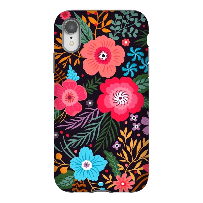 iPhone Xr StrongFit In love with the flowers by ArtsCase
