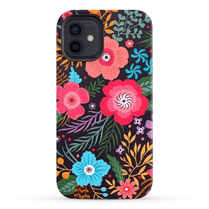 iPhone 12 StrongFit In love with the flowers by ArtsCase