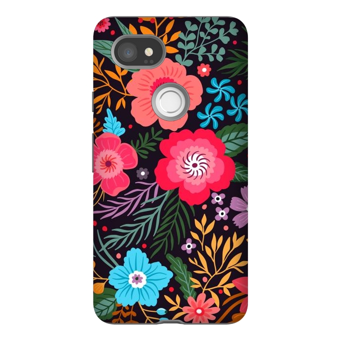 Pixel 2XL StrongFit In love with the flowers by ArtsCase