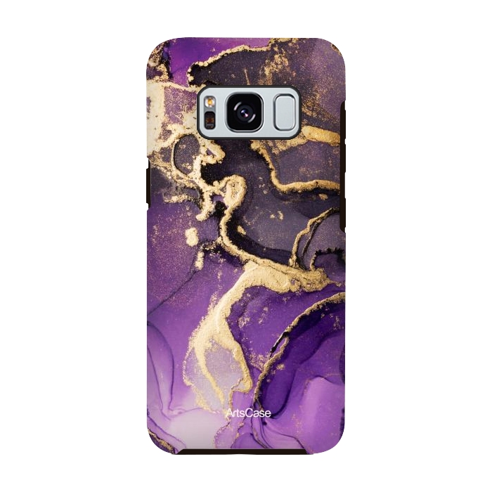 Galaxy S8 StrongFit Purple Skies by ArtsCase