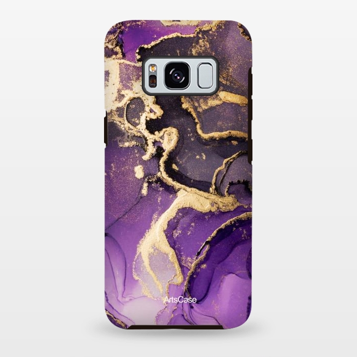 Galaxy S8 plus StrongFit Purple Skies by ArtsCase